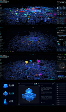 成都规划馆5G智慧沙盘